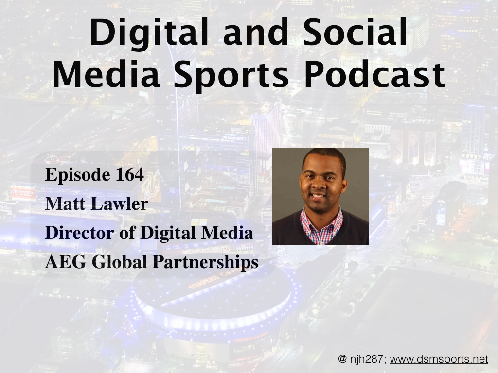 Matthew R Lawler Re-Air (by demand): Matt Lawler on How AEG Worldwide Activates ...